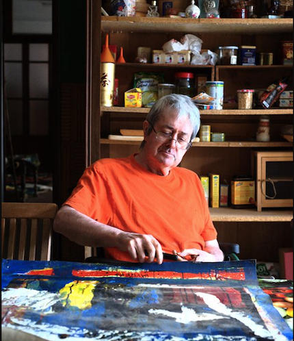 Jean-Paul Huftier au travail