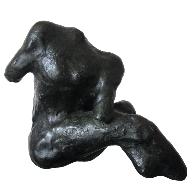 corps atrophié, épreuve en bronze, fondeur Susse